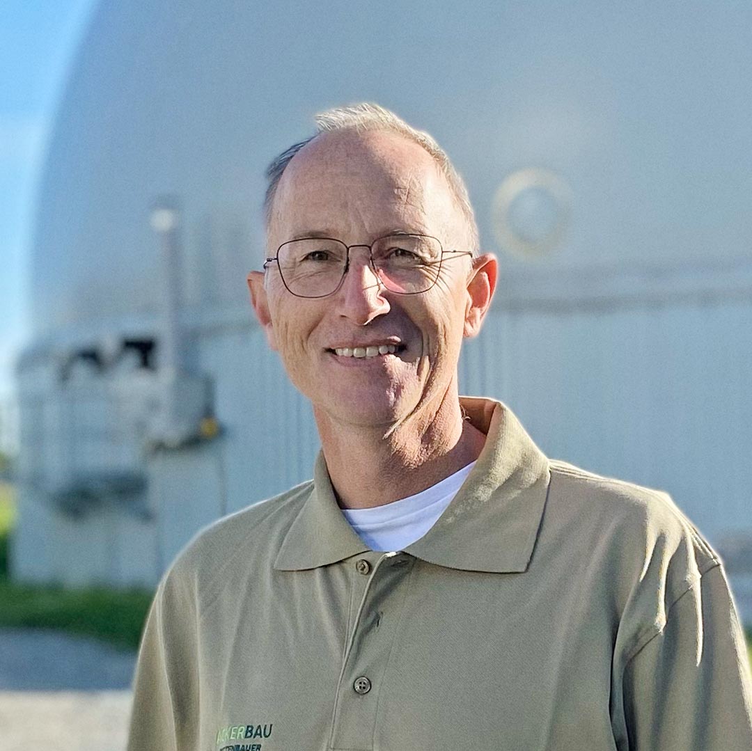 Gesellschafter & Schwerpunkt Biogas von Ackerbau Rottenbauer Techniker für Landbau Dietmar Greulich